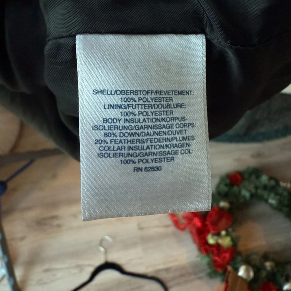 Black Lands' End Puffer Winter Vest - Sz 1X - NWOT - Picture 4 of 4